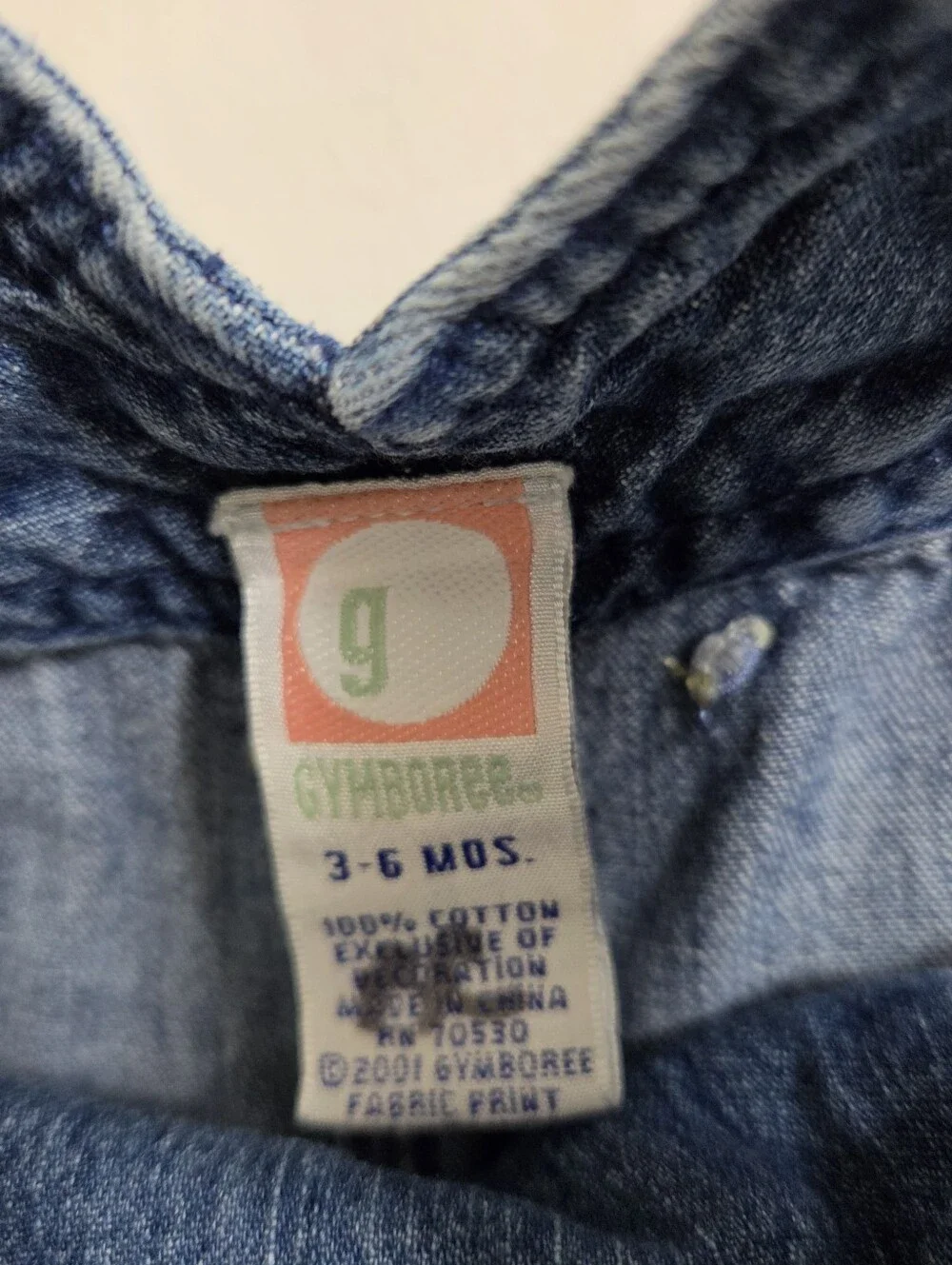 Gymboree denim overalls